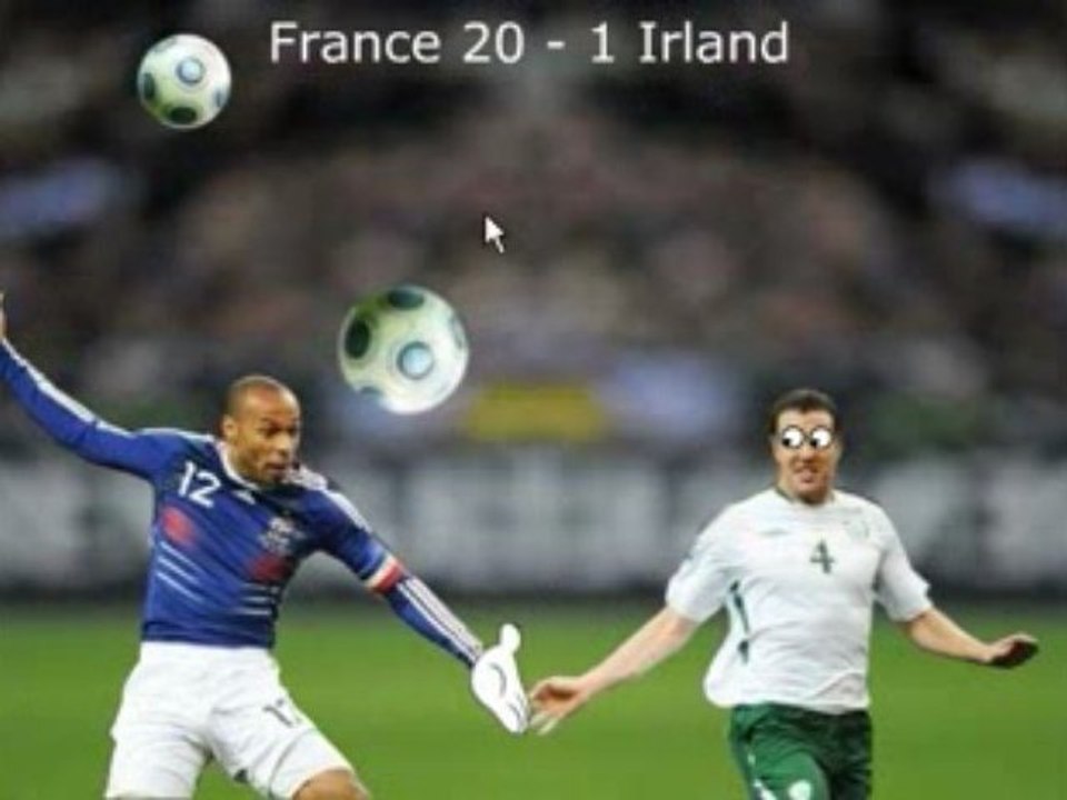 La main de Thierry Henry le jeu de main - jeu flash