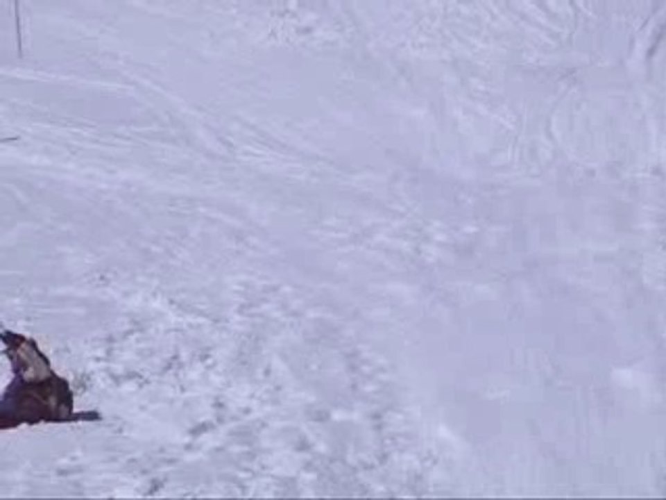 chute à ski