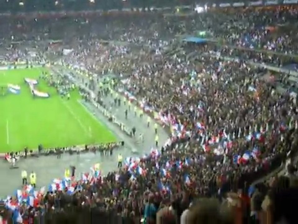 La marseillaise (France-Irlande)