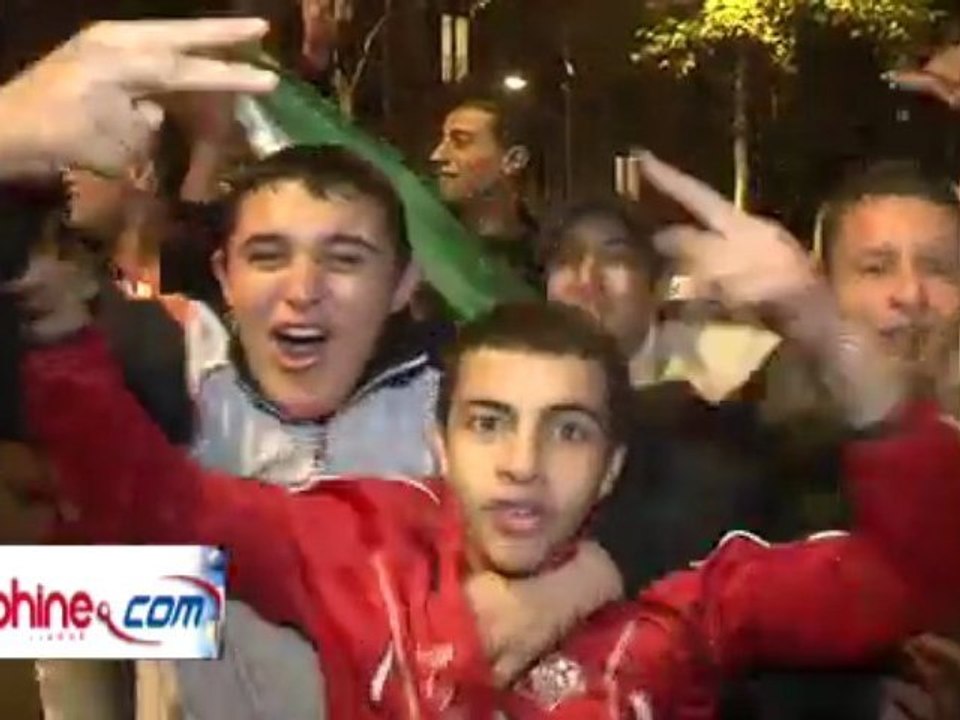 GRENOBLE (38) aprés la victoire Algerienne du 18/11/2009