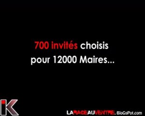 700 invités "choisis" à l'Elysée pour 12000 Maires
