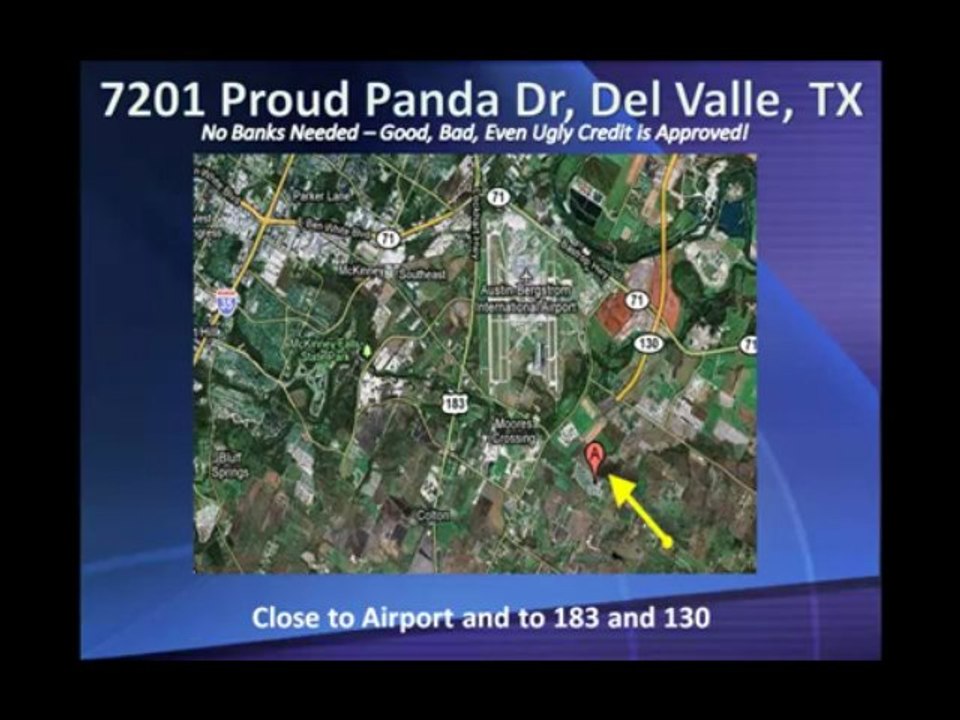 Del Valle, Texas - Owner Financed Home - No Banks Needed