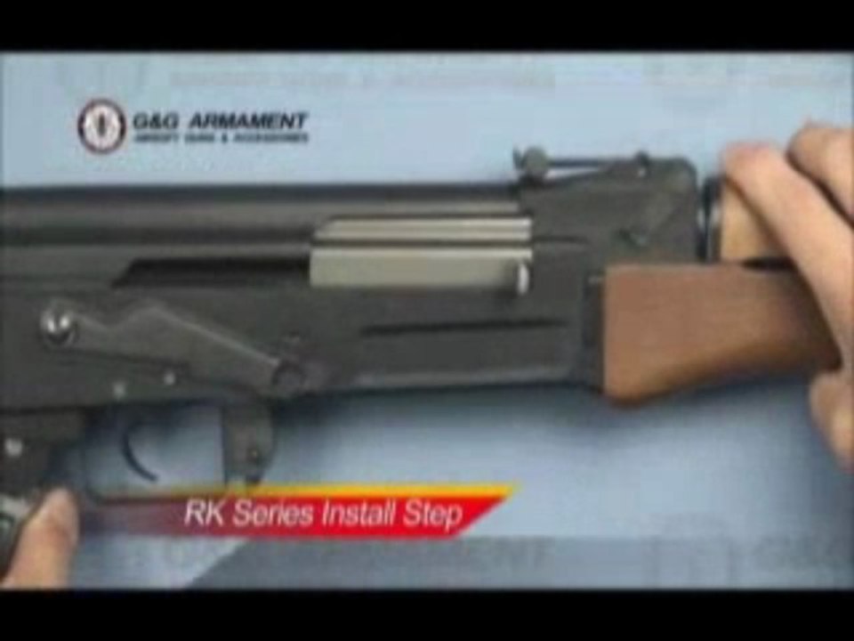 Airsoft AEG G&G AK47 AK7 Assembly Put Together by AirSplat