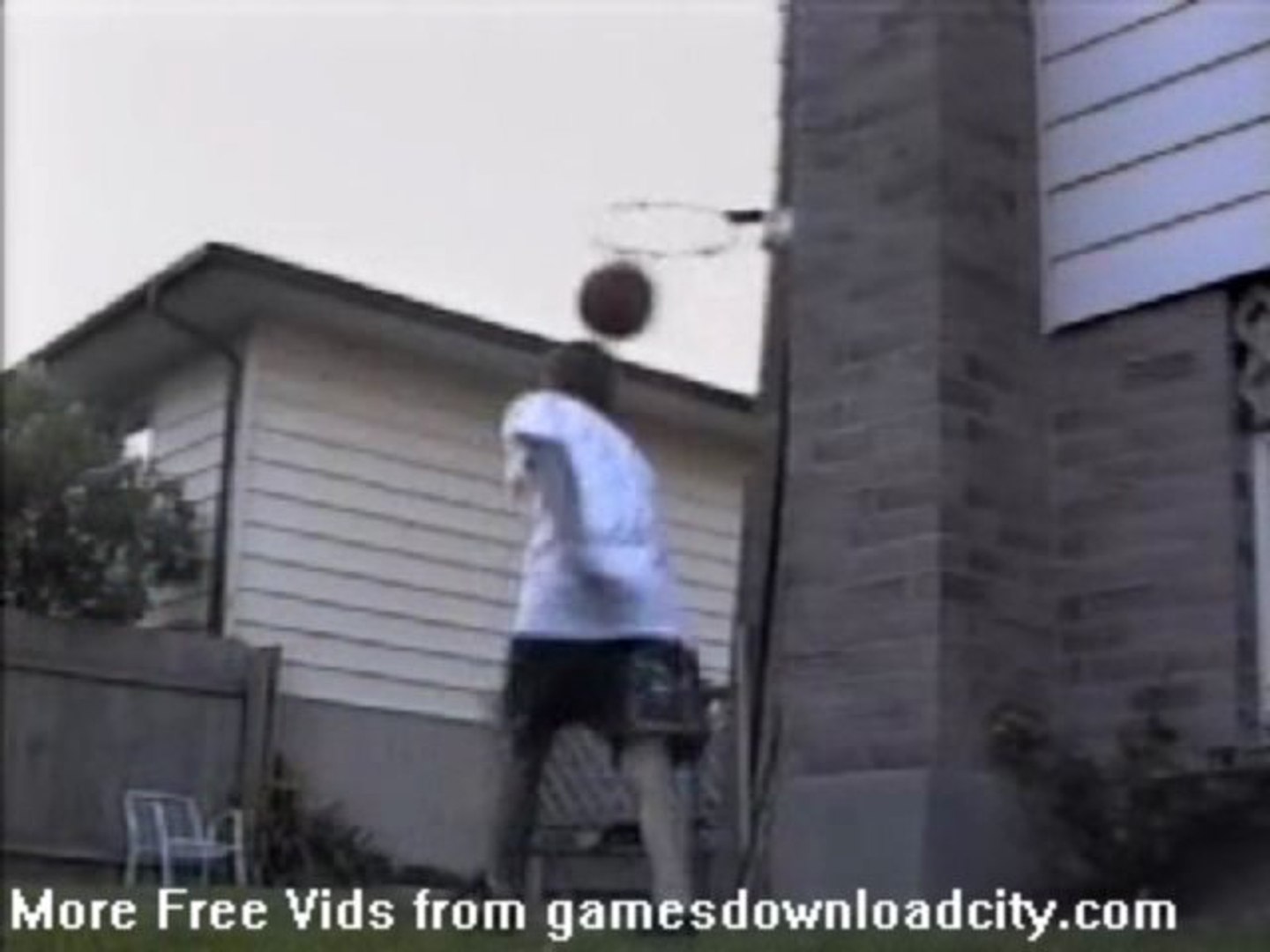 ⁣Playing basketball