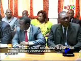 I. Mvouba face aux cadres de l'ANC et de l'ASECNA