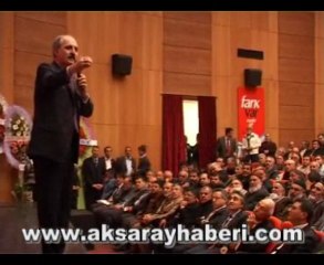 Numan Kurtulmuş Aksaray'da partililerle biraraya geldi