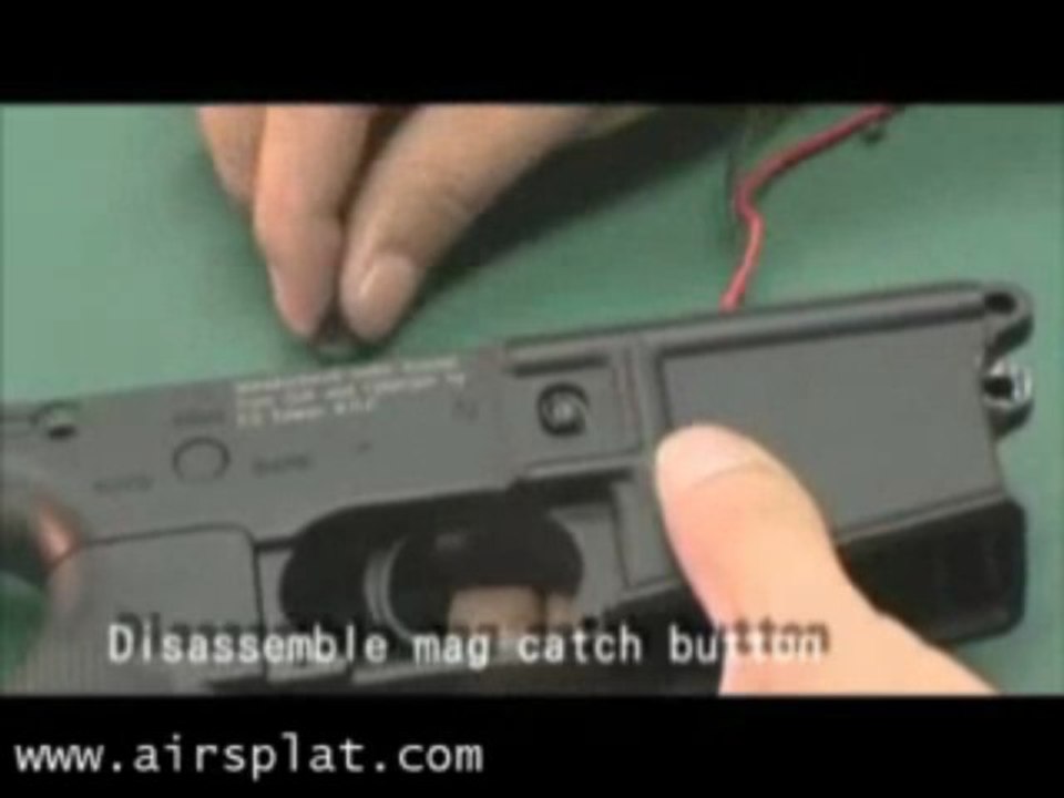 Airsoft AEG ICS M4 Disassembly Guide by AirSplat video Dailymotion