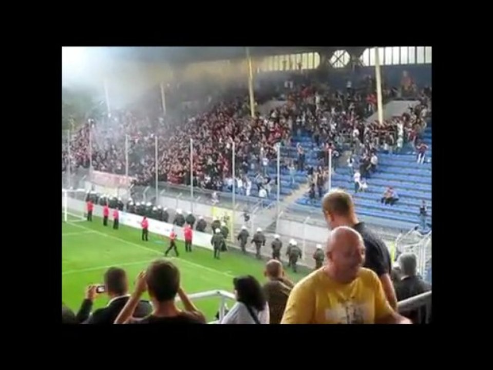 Krawalle fck ii vs mannheim