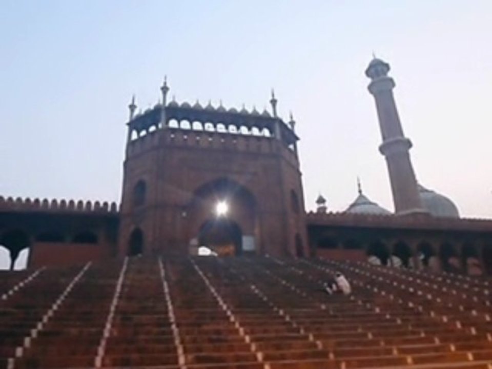 L'appel de la priere, Jama Masjid, Delhi