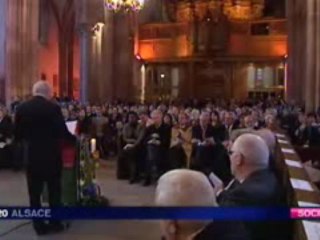 PROTESTANTS france3 - Un grand rassemblement à Strasbourg2
