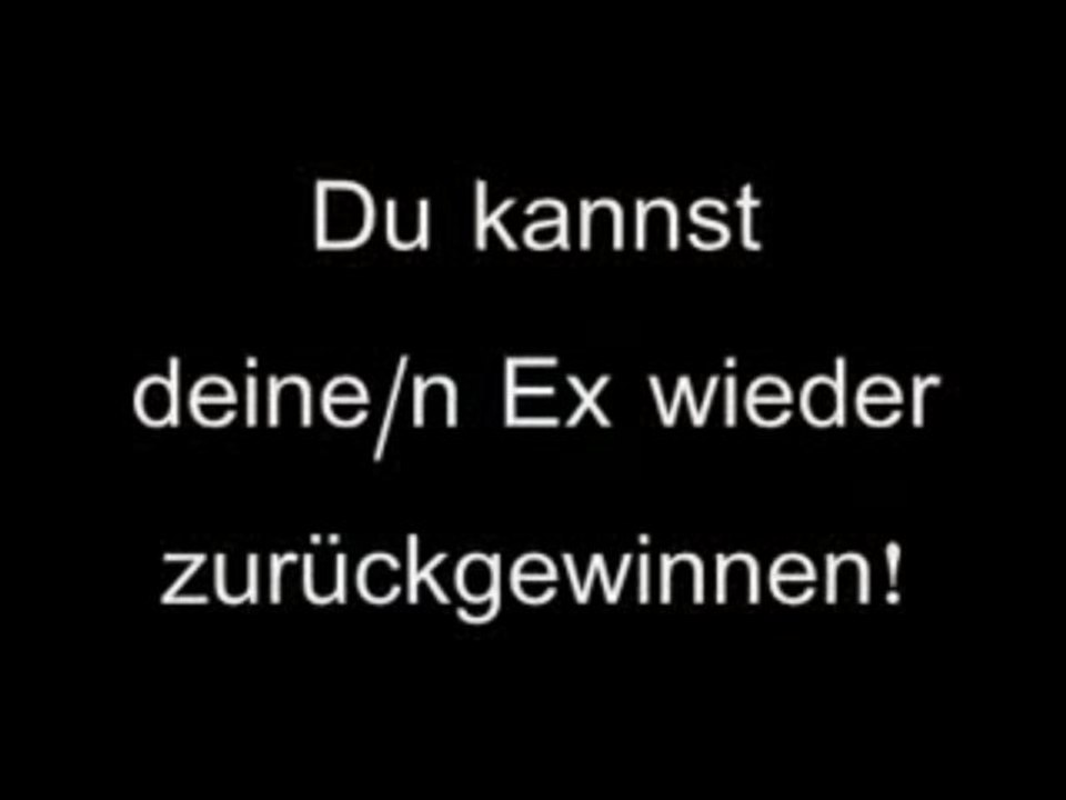 Ex zurückgewinnen