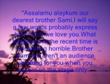 Sami Yusuf, you are not alone! (Messages from supporters)
