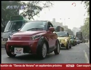 Automóvil eléctrico debuta en mercado automotor de Hong Kong