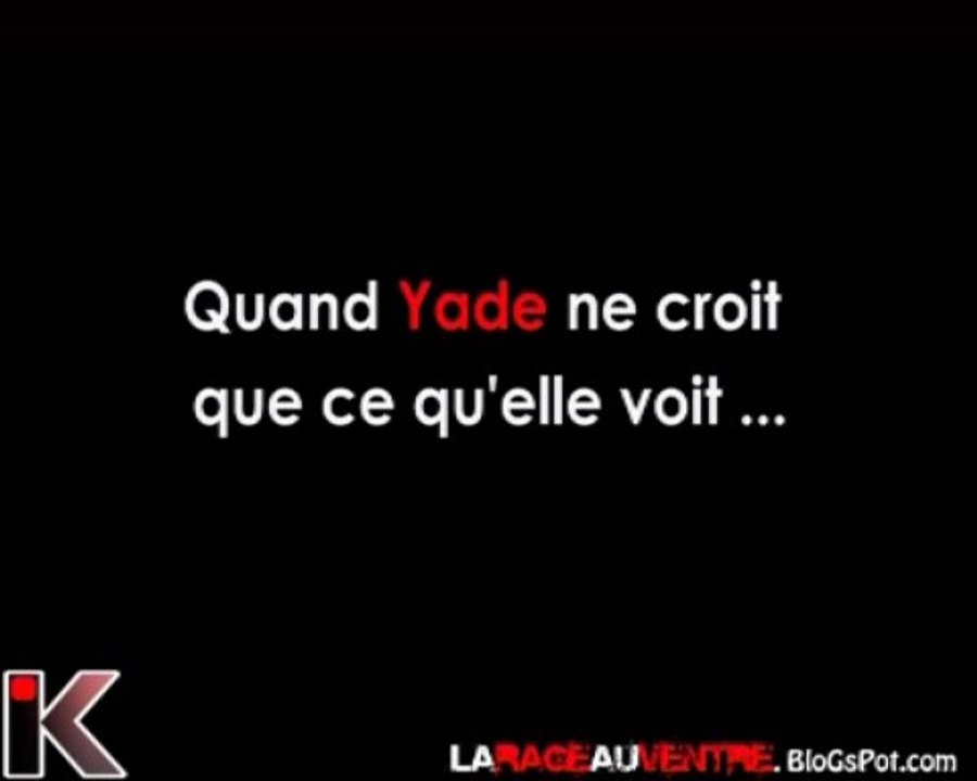 Quand Rama Yade ne croit que ce qu'elle voit...