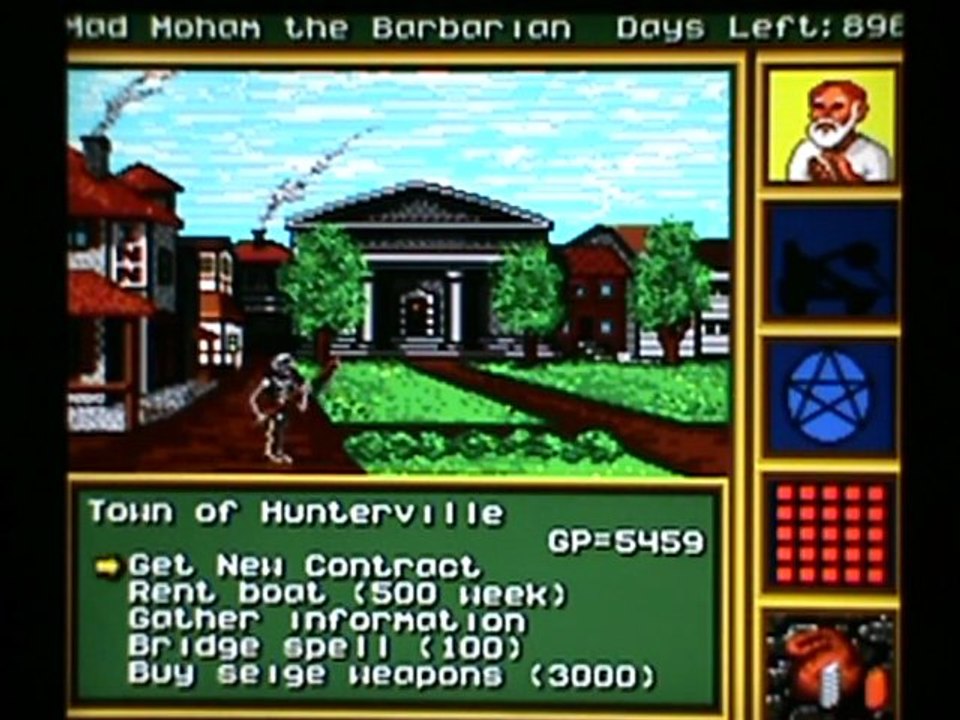 King's Bounty sur Megadrive test par xghosts