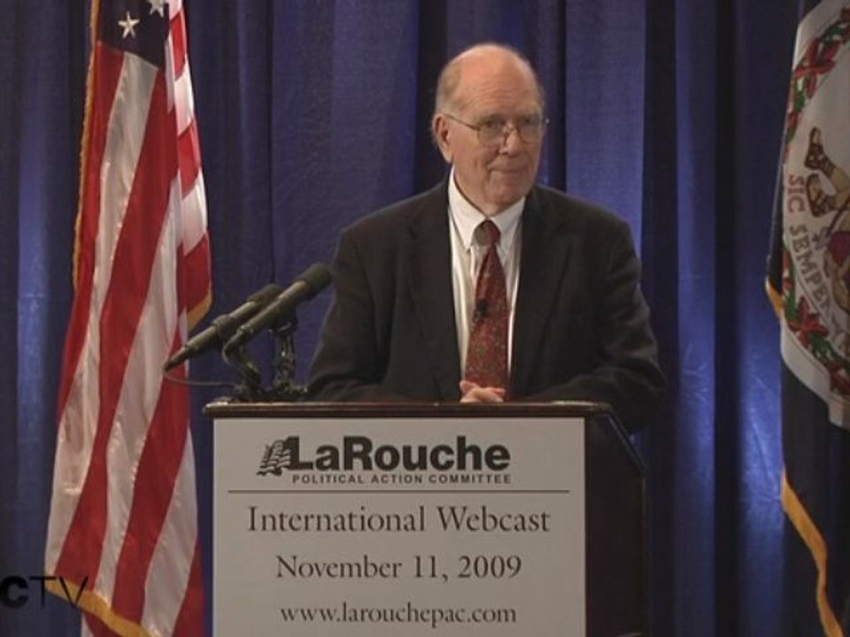 LaRouche 11.11.09 Webcast Q: Punishing Financial Criminals?