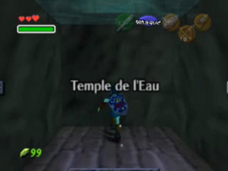 The Legend Of Zelda : Ocarina Of Time Temple de L'Eau 1/4