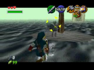 The Legend Of Zelda : Ocarina Of Time Temple de L'Eau 2/4