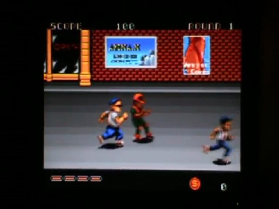 DJ Boy sur Megadrive test par xghosts