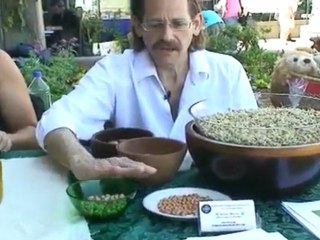 Sprouting vegetables and making 'living oils'
