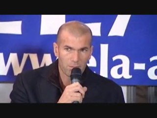 Zizou soutient Ela et … Thierry Henry