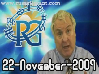 RussellGrant.com Video Horoscope Virgo November Sunday 22nd