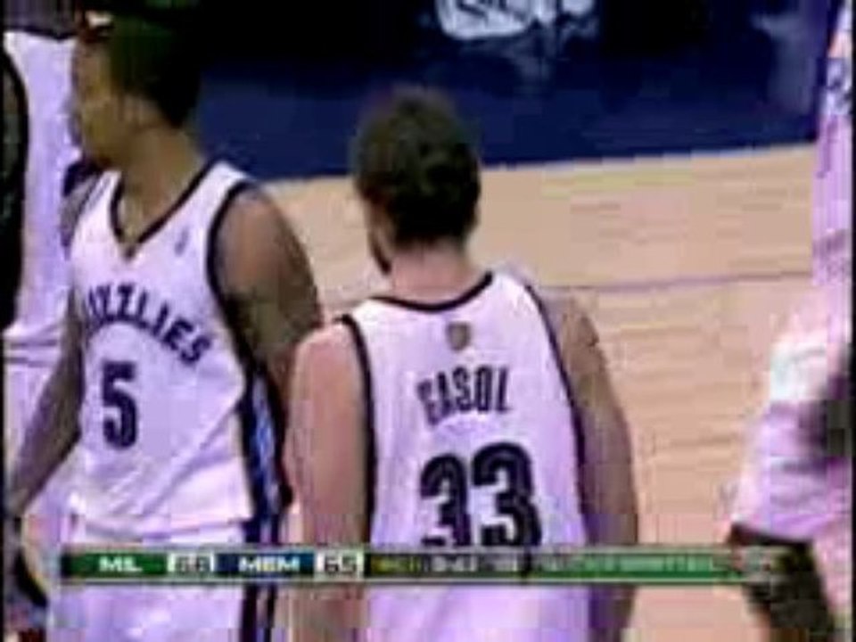 NBA Marc Gasol tells Brandon Jennings to get that weak stuff