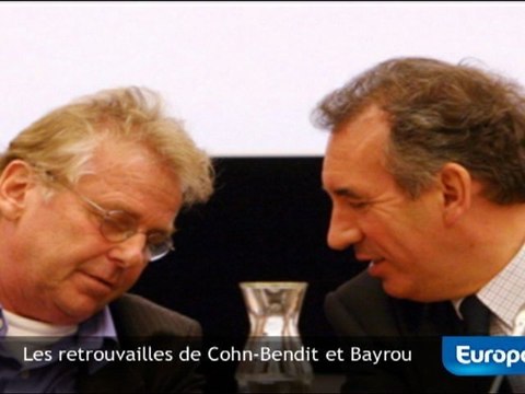 Les retrouvailles de Cohn-Bendit et Bayrou