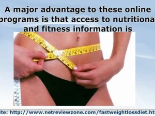 Weight Loss Programs Online