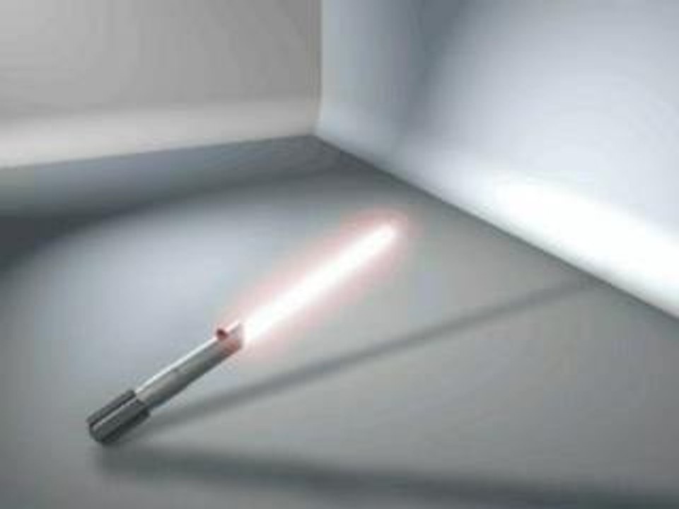 sabre laser fait en 3D