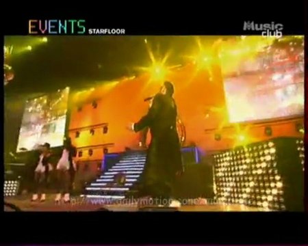 Helmut Fritz dans les coulisses du starfloor bercy 28.11.09