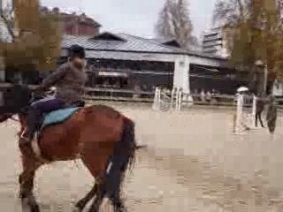saut a cheval