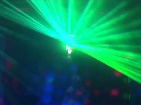 Home made RGB laser system - 700mw - He laserscan - 40K Scan