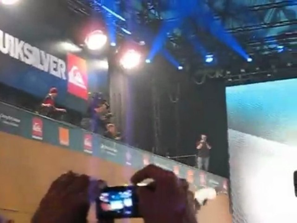 Entrée de Tony Hawk
