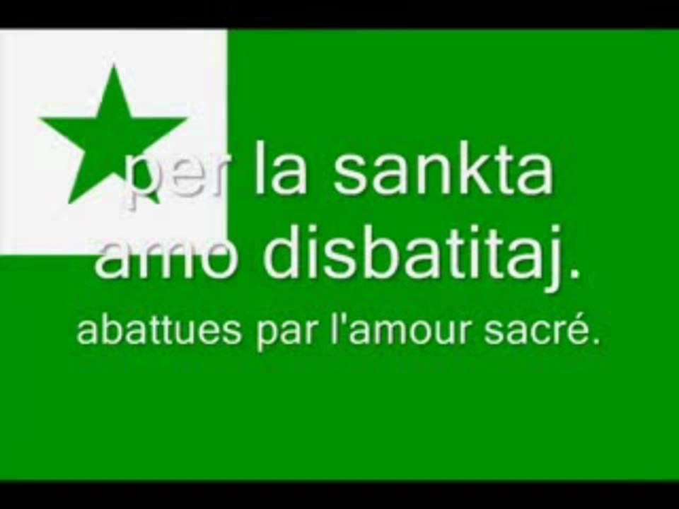 Esperantista himno