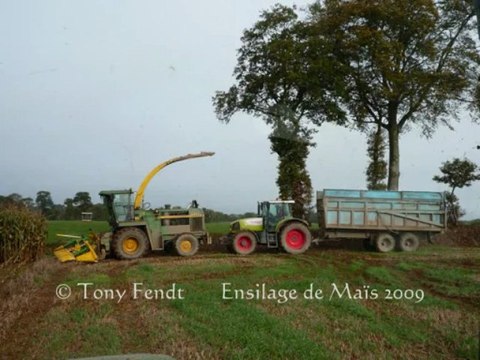 Ensilage De Maïs 2009 Partie N°5 Chez Tony Fendt