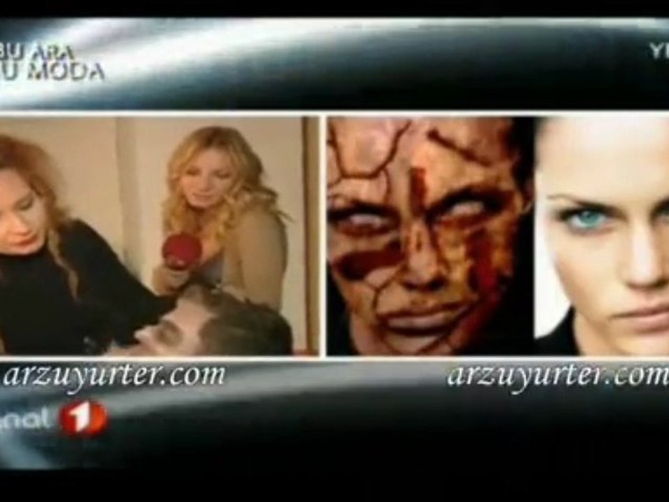 Make Up '' Arzu YURTER '' - Zombi Makyajı - Kanal -1 Tv