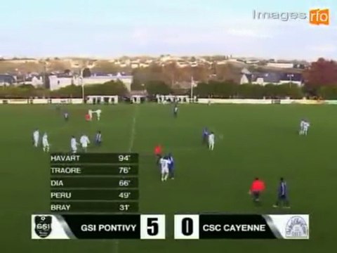 GSI Pontivy - CSC Cayenne 7ème tour de la Coupe de France