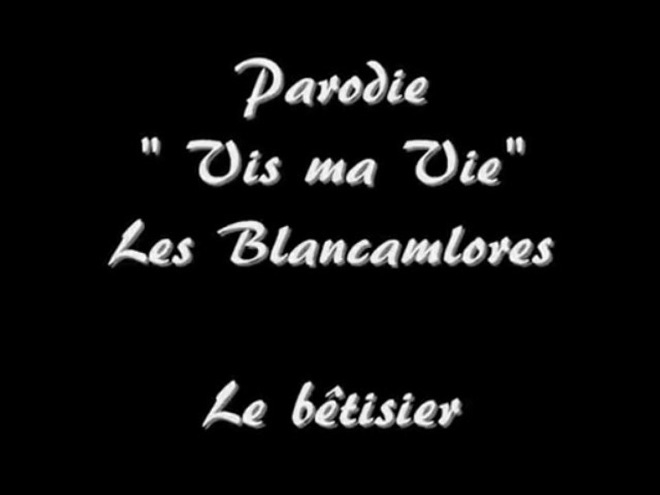 Bêtisier Parodie Vis ma Vie Partie n°1- Les Blancamlores-