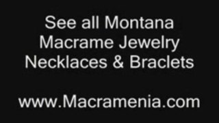 Austrian Crystal Macrame Bracelet