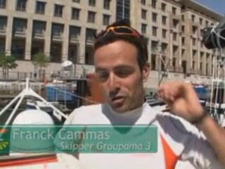 Trophée Jules Verne - Groupama 3 à Cape Town