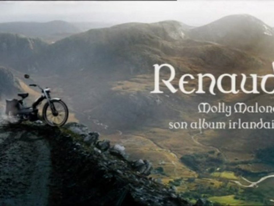 Publicité Télévisée Album Molly Malone de Renaud - 20/11/09