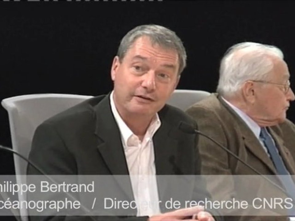 Ph. Bertrand "Connaître l'Océan pour mieux le respecter..."