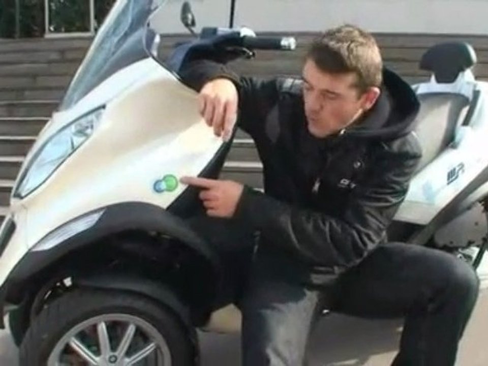 Essai du Piaggio 125 MP3 Hybrid