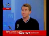 Olivier Besancenot __ itw itele 23/11/2009