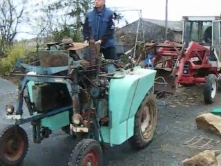 Chargement d'un enjambeur Jacquet