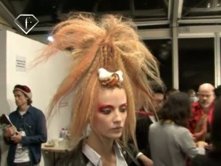 LONDON FW S/S 2010 JEREMY SCOTT BACKSTAGE