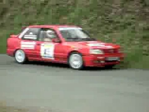 Rallye val d'agout 2009 E.S 6 kik le conard 309 gti f2000