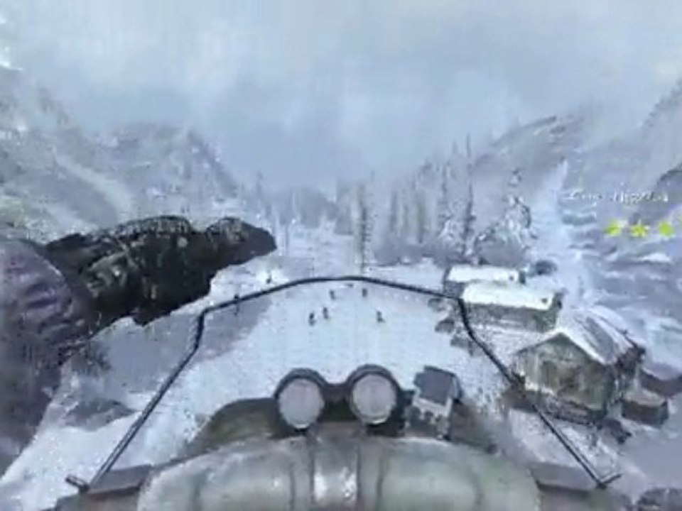 BeyondGames: CoD MW2 Snowmobile race