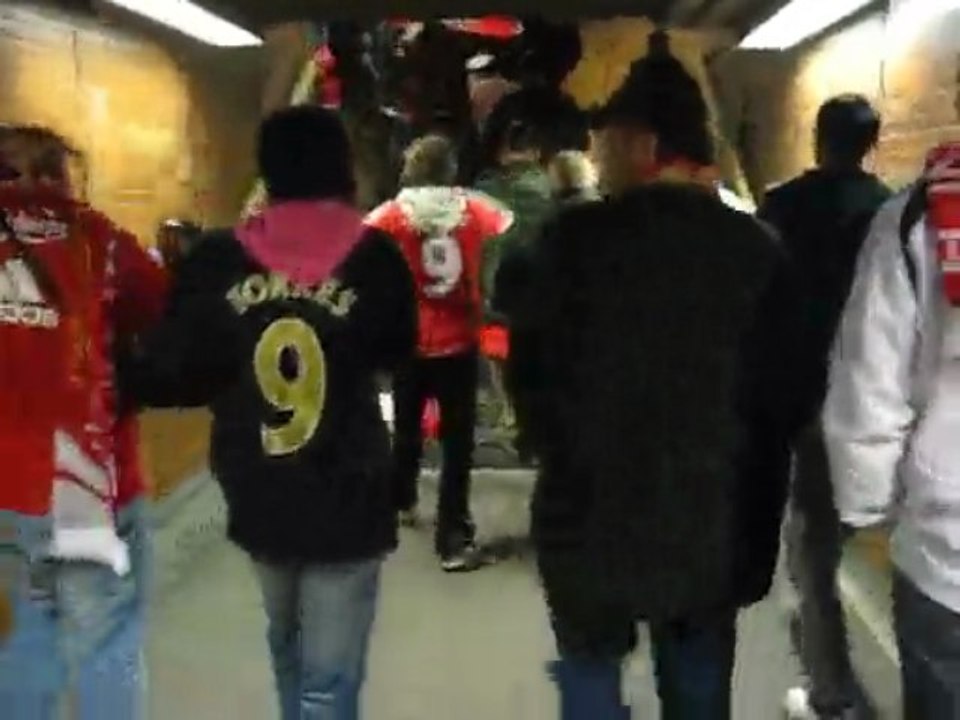 We'll be coming in the metro of Lyon